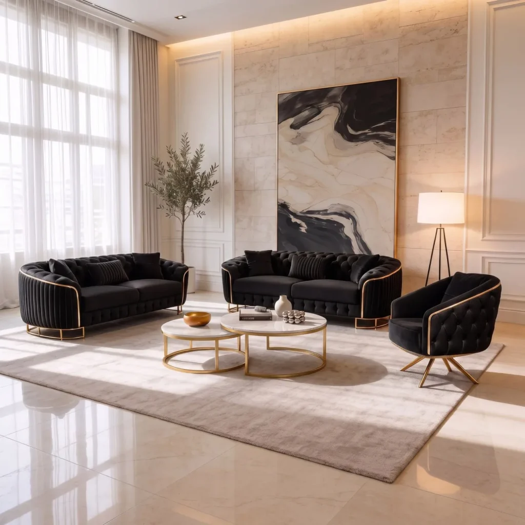 Arden Sofa Set – 3+2+1 Seater